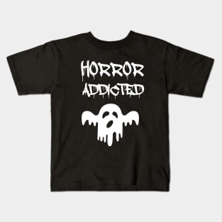 HORROR ADDICTED / HALLOWEEN COSTUME Kids T-Shirt